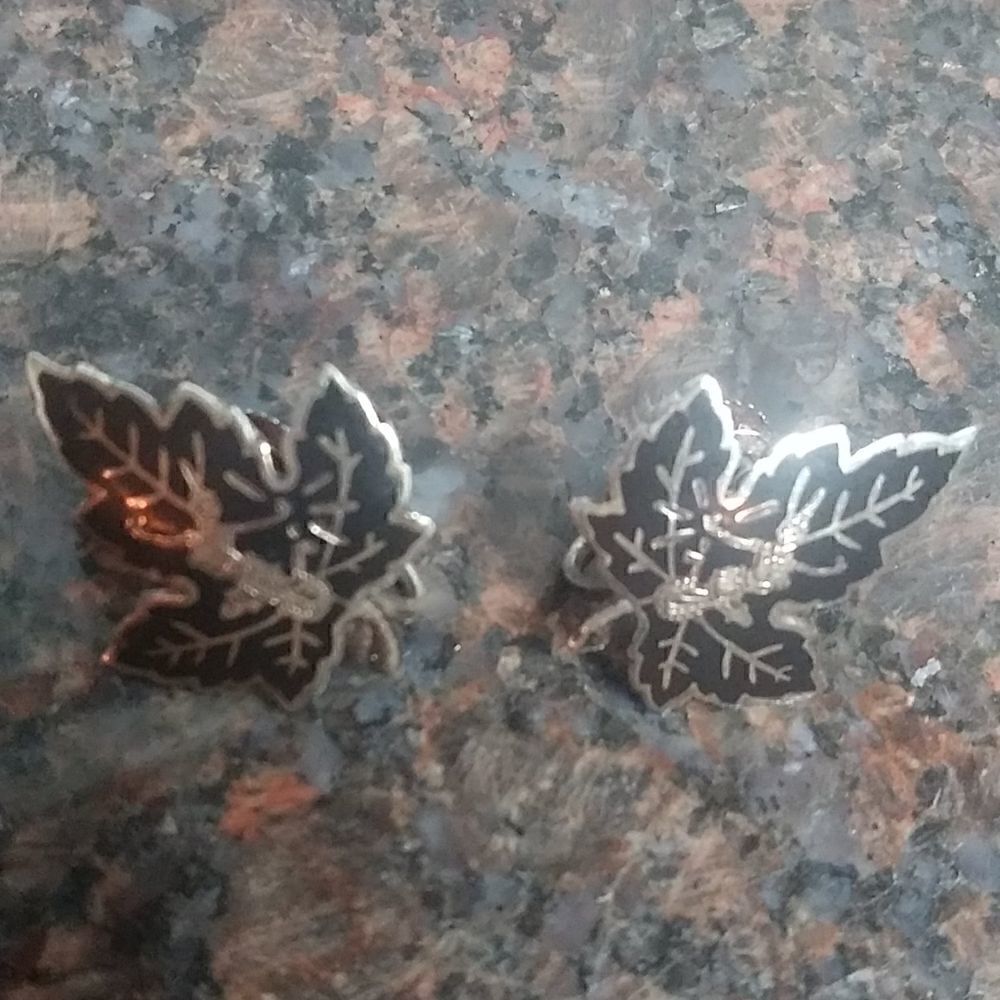 Sterling Vintage Earrings from Siam